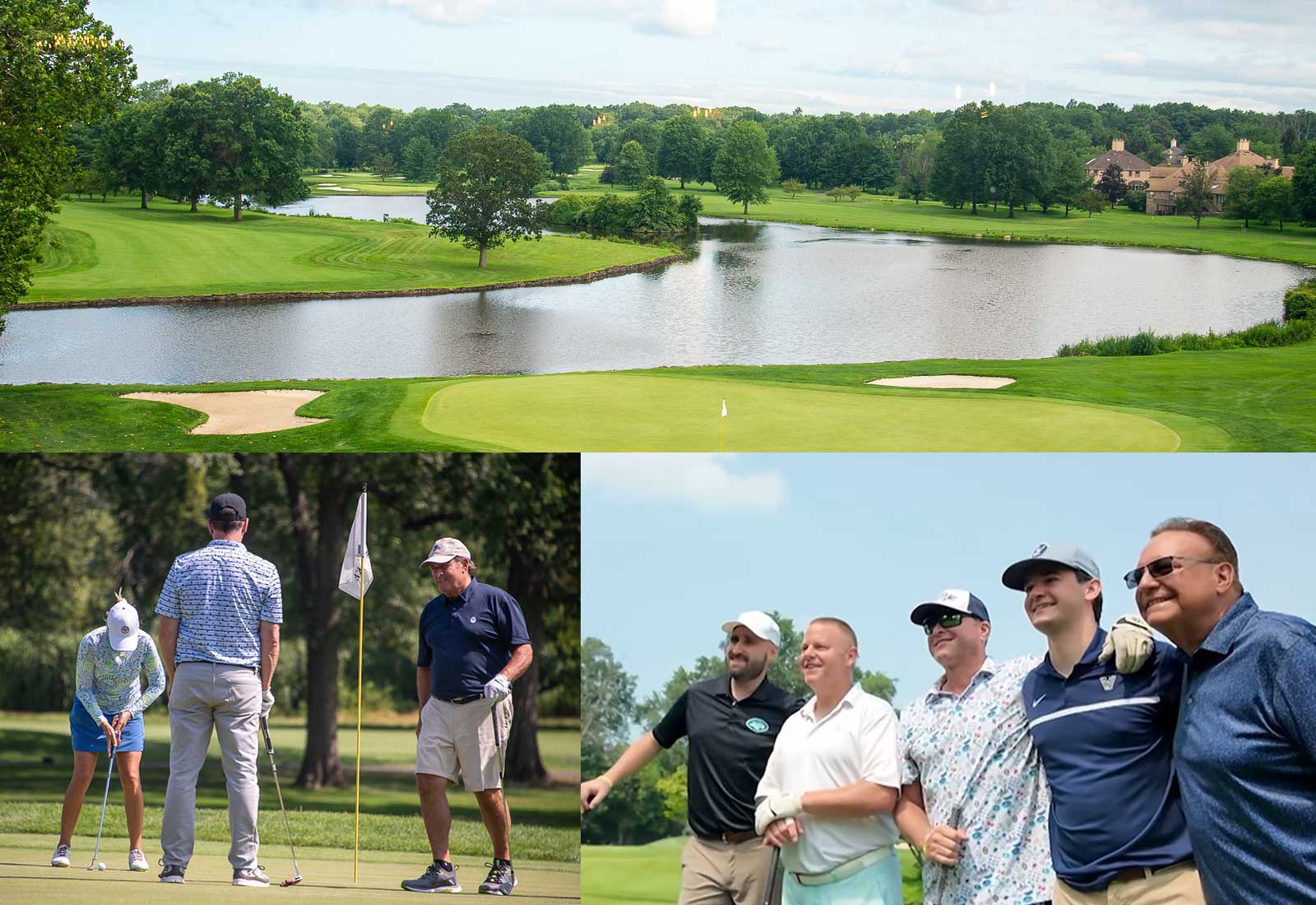 USGA rated golf course at Brooklake in New Jersey